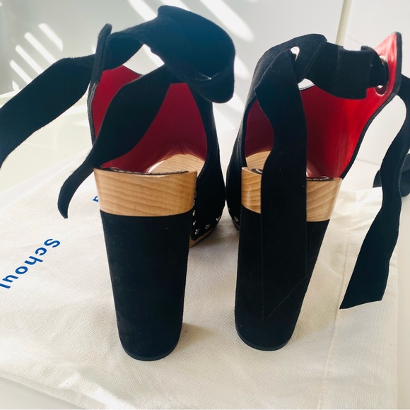 Proenza Schouler Black Suede Platform Sandal | Size 40 | 10 US | 7 UK | PS27010 - Picture 6 of 12